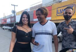 VIROU CELEBRIDADE: morador de rua, Gilvado Alves aparece em carrão e novinhas não resistem ao seu charme – VEJA VÍDEO