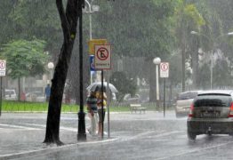 João Pessoa registra quase 80 milímetros de chuvas em 24 horas; previsão é que siga chovendo