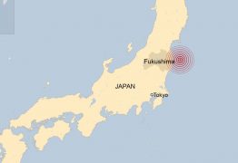 ALERTA DE TSUNAMI: Terremoto de magnitude 7,3 atinge área de Fukushima, no Japão