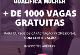 Prefeitura de Campina Grande lança nesta segunda-feira Qualifica Mulher com oferta de quase duas mil vagas em cursos profissionalizantes