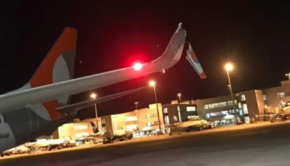 Capturar 75 - Aviões de Gol e Azul colidem em pátio de Aeroporto - VEJA VÍDEO