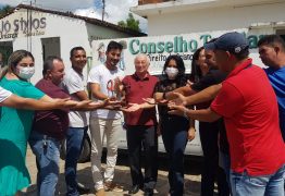 Frei Anastácio entrega carros novos para Conselhos Tutelares de Pedro Régis e Alagoinha