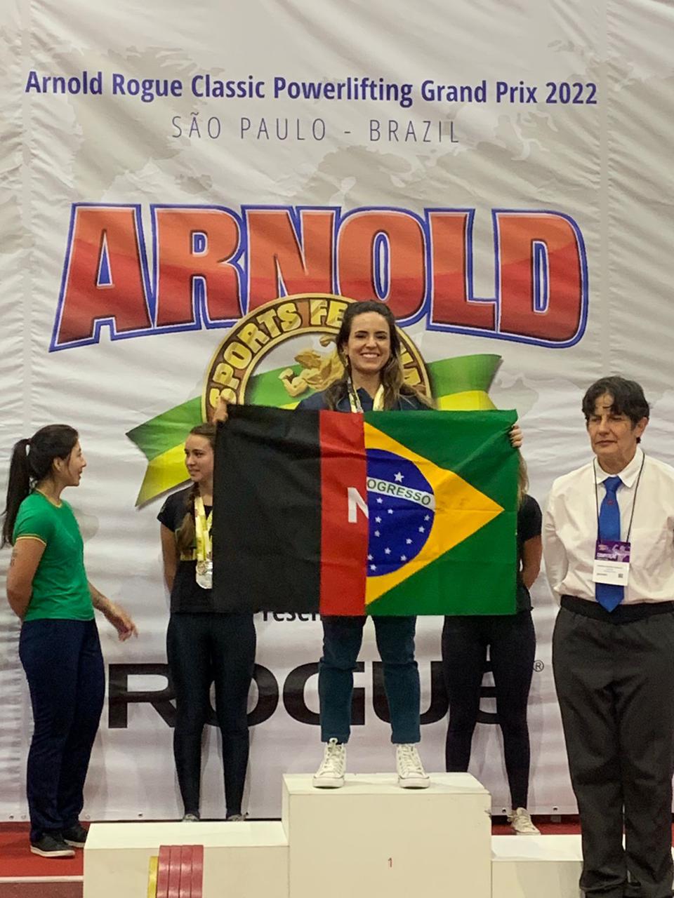 873c2207 2ec0 4221 a918 1a214fc3cbc5 - Paraibana Mayara Rocha quebra 3 recordes, e sagra-se campeã brasileira de Powerlifting Equipado
