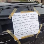 AnyConv.com  mensagem marido u8b7q6sjc3zr 150x150 - Mulher revoltada cola cartaz em carro de ex-namorado após descobrir traição: 'crie vergonha na sua cara'
