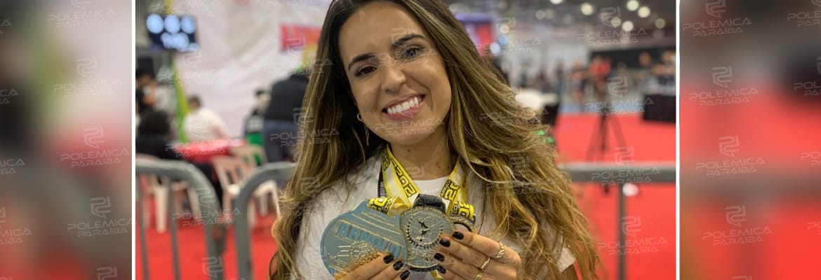 WhatsApp Image 2022 05 04 at 12.56.47 - Após conquistas e recordes em São Paulo, atleta paraibana Mayara Rocha chega em Campina Grande nesta quarta