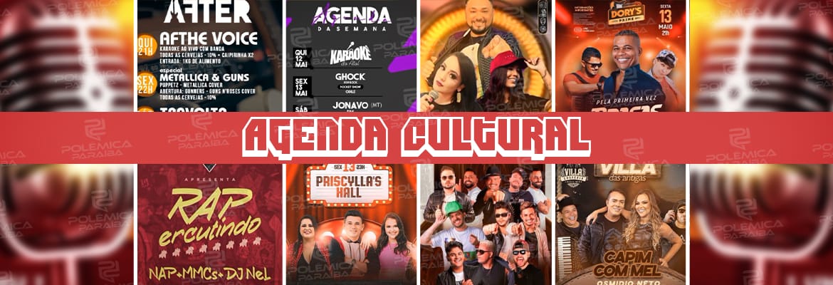 WhatsApp Image 2022 05 12 at 11.42.39 - AGENDA CULTURAL: saiba quais as festas que acontecem no fim de semana de João Pessoa