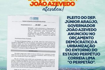 WhatsApp Image 2022 05 16 at 19.45.03 360x240 - Urbanização do entorno do Perpetão em Cajazeiras é fruto da parceria entre Júnior Araújo e o governador João Azevêdo