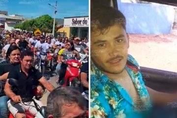 Enterro de foragido suspeito de comandar tráfico gera comoção em cidade no interior da Paraíba – VEJA VÍDEO