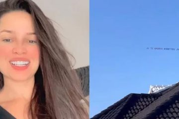 juliette declaracao de fas por aviao 360x240 - Juliette ganha declaração de fãs em faixa puxada por avião