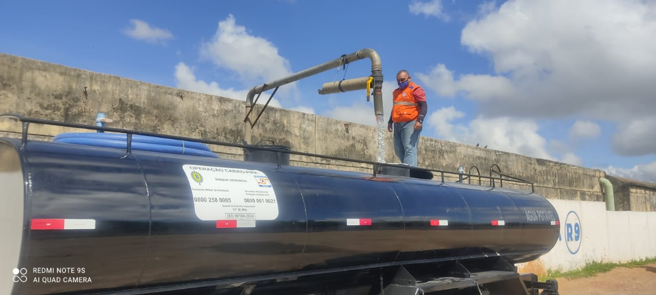 unnamed 9 - Operação Carro-Pipa vai distribuir mais de 1 milhão de litros de água na zona rural de Campina Grande