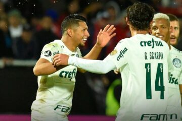 Rony marca duas vezes e Palmeiras derrota Cerro Porteño na Libertadores