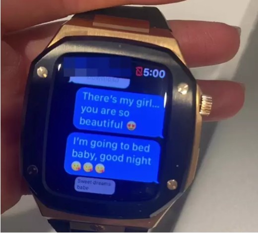 relogio - Mulher descobre traição ao flagrar mensagens no relógio digital do namorado 