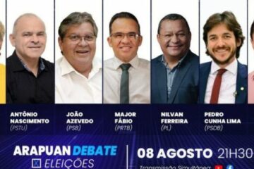 debate 740x414 1 360x240 - DADA A LARGADA: Debate da Arapuan marca agenda de candidatos a governador no primeiro dia de campanha; confira