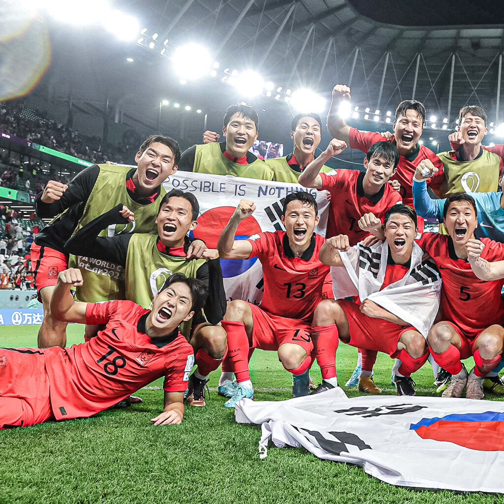 Fi Wv2kaMAAyAKB - Coreia do Sul vence Portugal, avança na Copa e pode encarar o Brasil