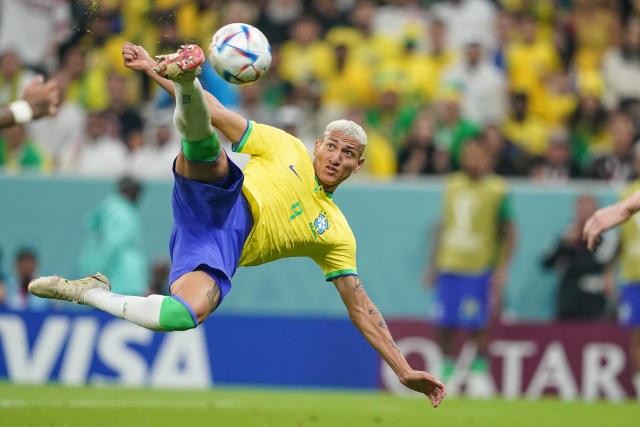 richarlison - Gol de Richarlison de voleio é eleito o mais bonito da Copa do Mundo; reveja lance