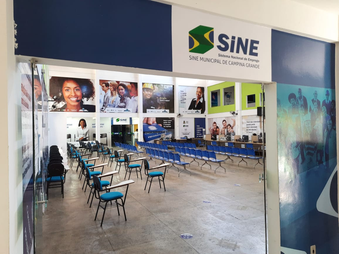 SINE CG 1 - Sine-CG é contemplado com mais de R$ 1 milhão em recursos do Ministério do Trabalho