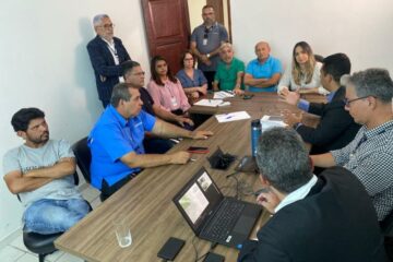 1 3 360x240 - Secretários da Prefeitura de Patos se reúnem com superintendente do IBGE para discutir dados do último censo