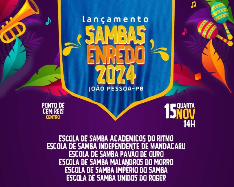 WhatsApp Image 2023 11 12 at 18.54.33 e1700073040657 - Funjope e Liga das Escolas de Samba apresentam sambas-enredo do Carnaval 2024 nesta quarta (15)
