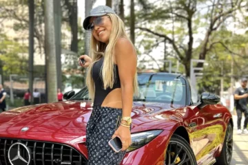Ex-mulher de Hulk compra Mercedes personalizada de R$ 2 milhões; veja vídeo
