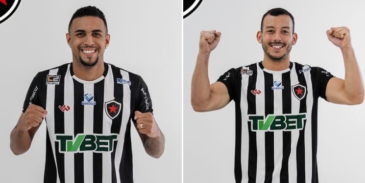 Novos reforcos do Botafogo PB - Botafogo-PB anuncia duas novas contratações visando o Campeonato Paraibano