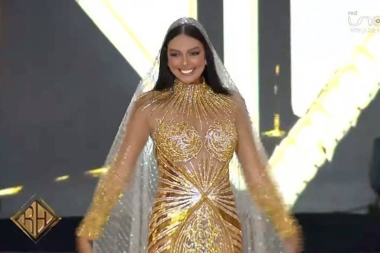 170655739665b7ffd45e92d 1706557396 3x2 md - Miss Brasil usa vestido inspirado em Nossa Senhora Aparecida em concurso mundial; confira
