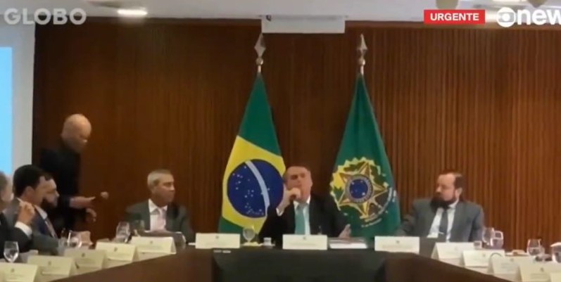 Captura de tela 2024 02 09 102315 - VÍDEO BOMBA: assista reunião em que Bolsonaro discute “dinâmica golpista” com ministros, paraibano Marcelo Queiroga presente