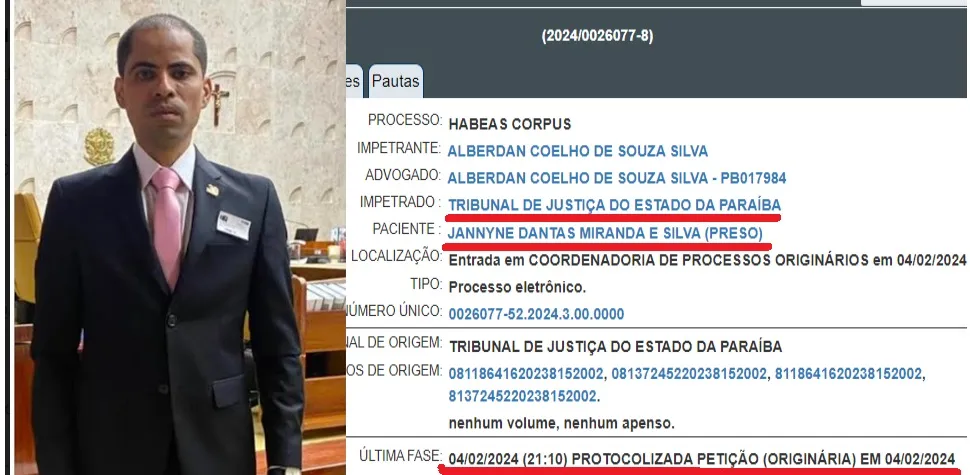 Advogado impetra habeas corpus no STJ e pede liberdade de ex-diretora do Padre Zé