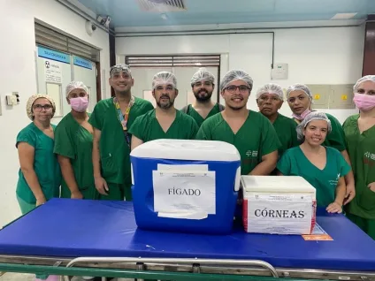 Central de Transplantes registra doação de fígado e córneas no Hospital de Emergência e Trauma de João Pessoa