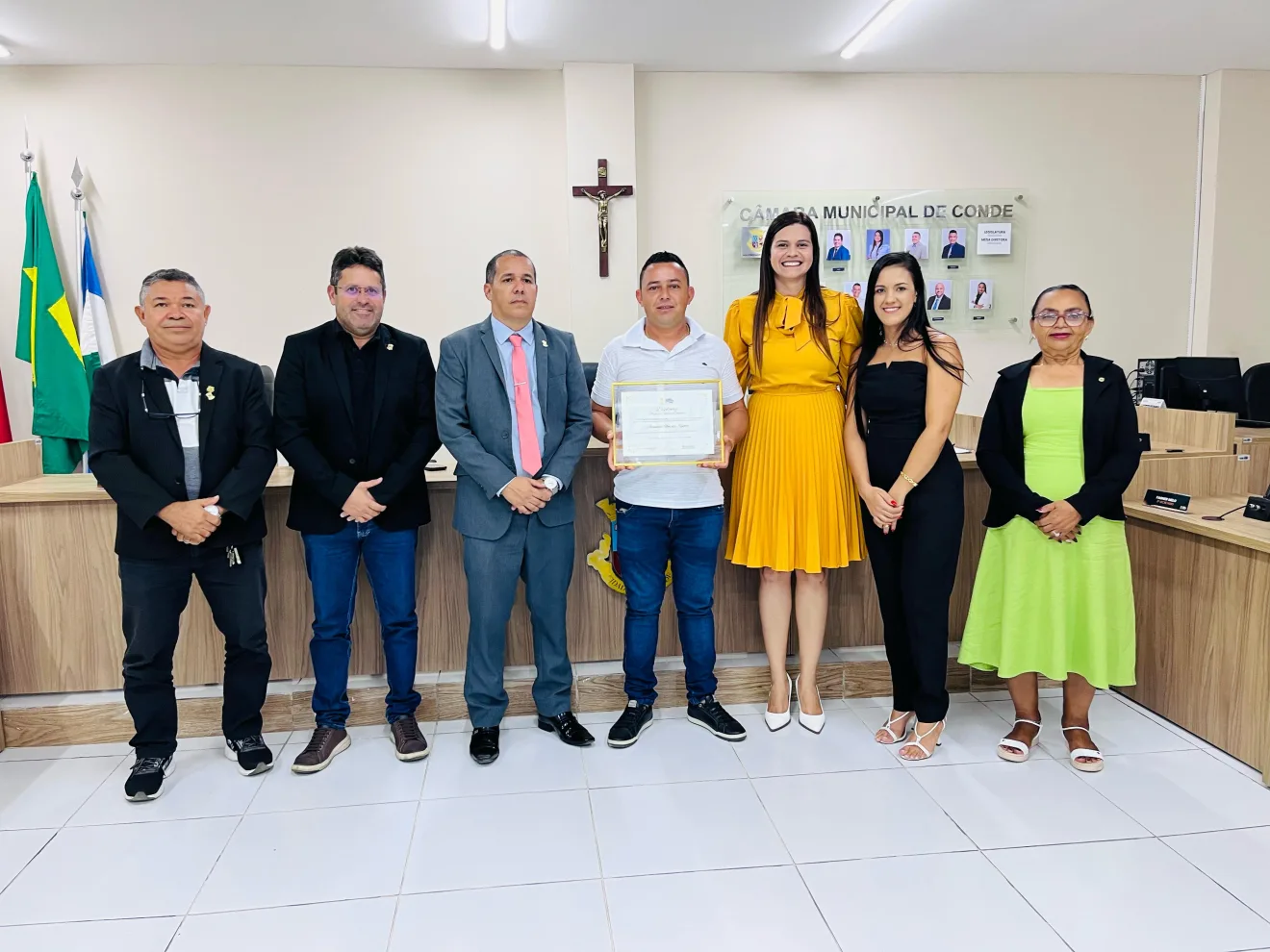 Câmara Municipal de Conde homenageia Galeguinho do Inhame com título de Cidadão Condense Câmara Municipal de Conde homenageia Galeguinho do Inhame com título de Cidadão Condense