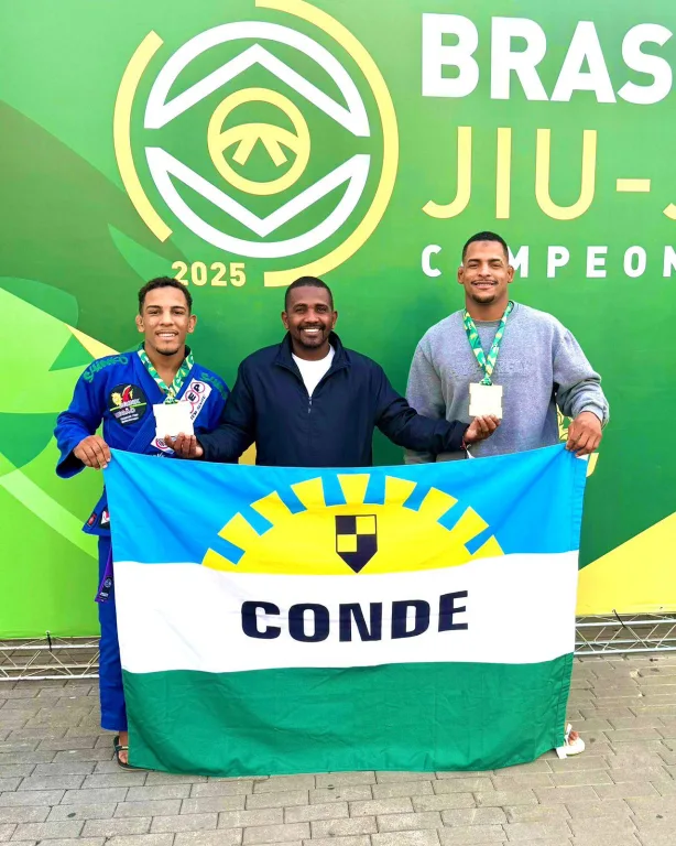 Conde brilha no Campeonato Brasileiro de Jiu-Jitsu 2025 e conquista sete medalhas