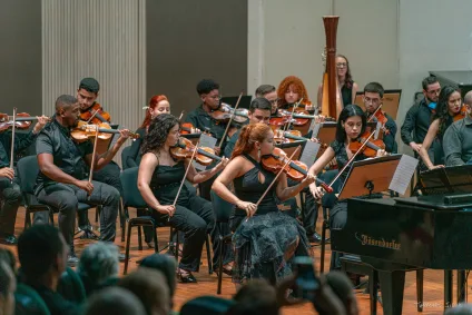 Concerto da Orquestra Jovem da Paraíba tem tango, jazz, música brasileira e solo de saxofone
