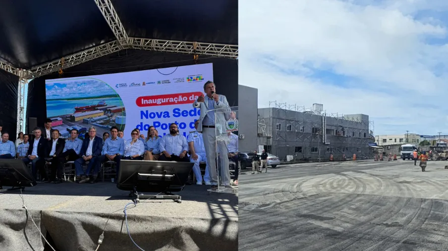 Porto de Cabedelo é reinaugurado com presença do ministro Silvio Costa Filho e autoridades; obras superam R$ 300 milhões Porto de Cabedelo é reinaugurado com presença do ministro Silvio Costa Filho e autoridades; obras superam R$ 300 milhões