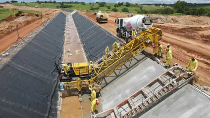 Série de vistorias em todas as obras da transposição do Rio São Francisco no Sertão nordestino começa neste domingo