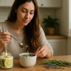 Aprenda a fazer 2 tipos de velas aromáticas que afastam insetos