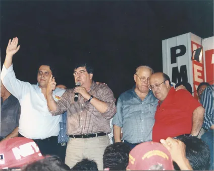 Paulino assumiu como vice mas perdeu ao disputar a reeleição - Por Nonato Guedes