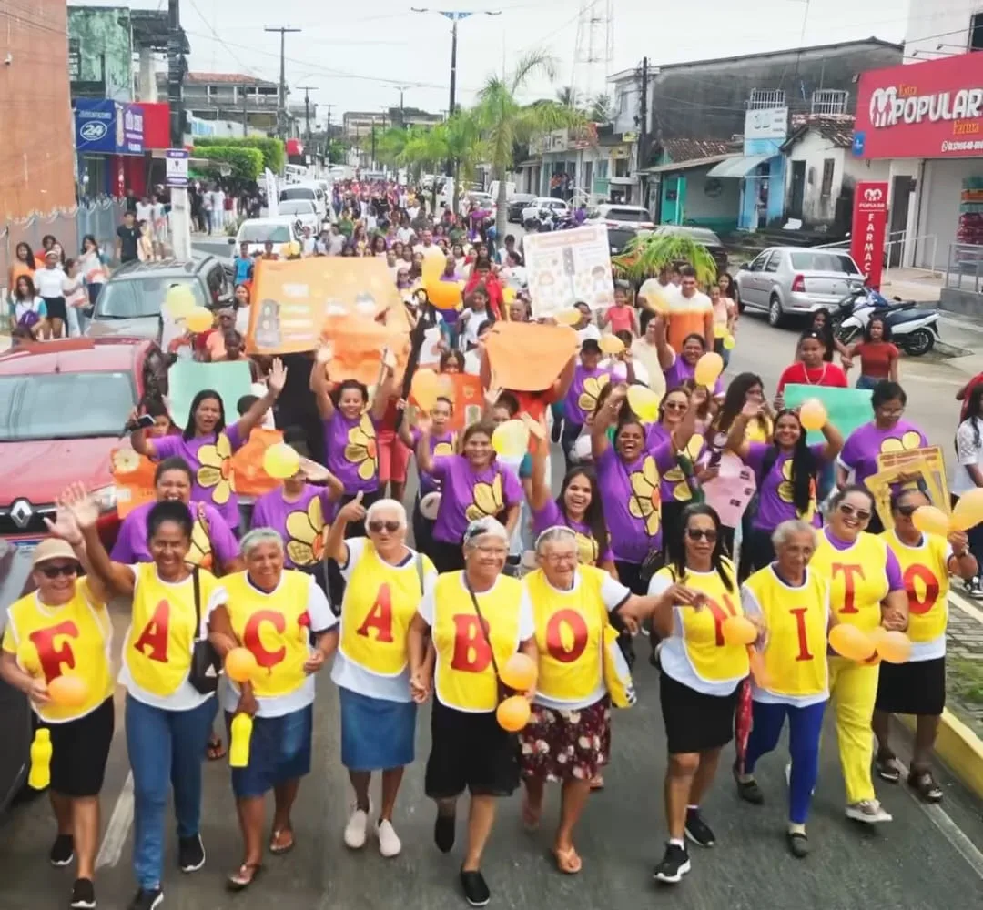 Caaporã encerra Semana de Enfrentamento à Violência Sexual com caminhada de conscientização Caaporã encerra Semana de Enfrentamento à Violência Sexual com caminhada de conscientização