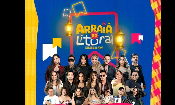 São João de Cabedelo terá shows de Seu Desejo, Calcinha Preta, Danieze Santiago, Banda Encantus e mais São João de Cabedelo terá shows de Seu Desejo, Calcinha Preta, Danieze Santiago, Banda Encantus e mais