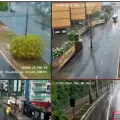 TRANSTORNOS: Fortes chuvas atingem a Capital e cidade está sob alerta de alagamentos e deslizamentos; Defesa Civil está de prontidão