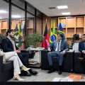 Prestígio: Bruno e Juliana apresentam demandas de Campina a ministros e os convidam para ‘O Maior São João do Mundo’