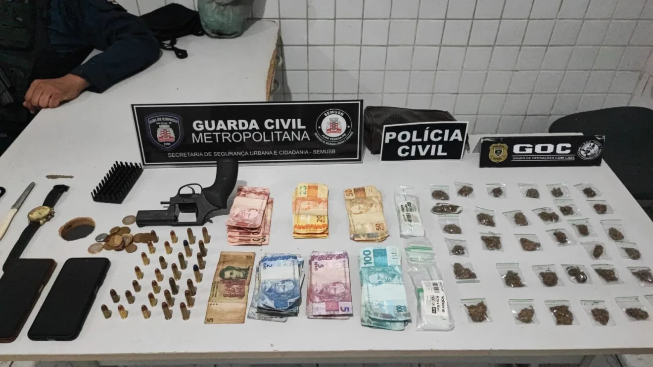 Forças de segurança realizam nova etapa da Operação Impacto e prendem traficantes em JP Forças de segurança realizam nova etapa da Operação Impacto e prendem traficantes em JP