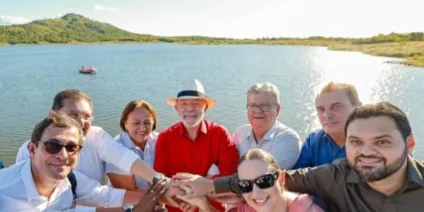 Chico Mendes acompanha Lula em Cachoeira dos Índios e destaca impacto do Caminho das Águas no sertão paraibano