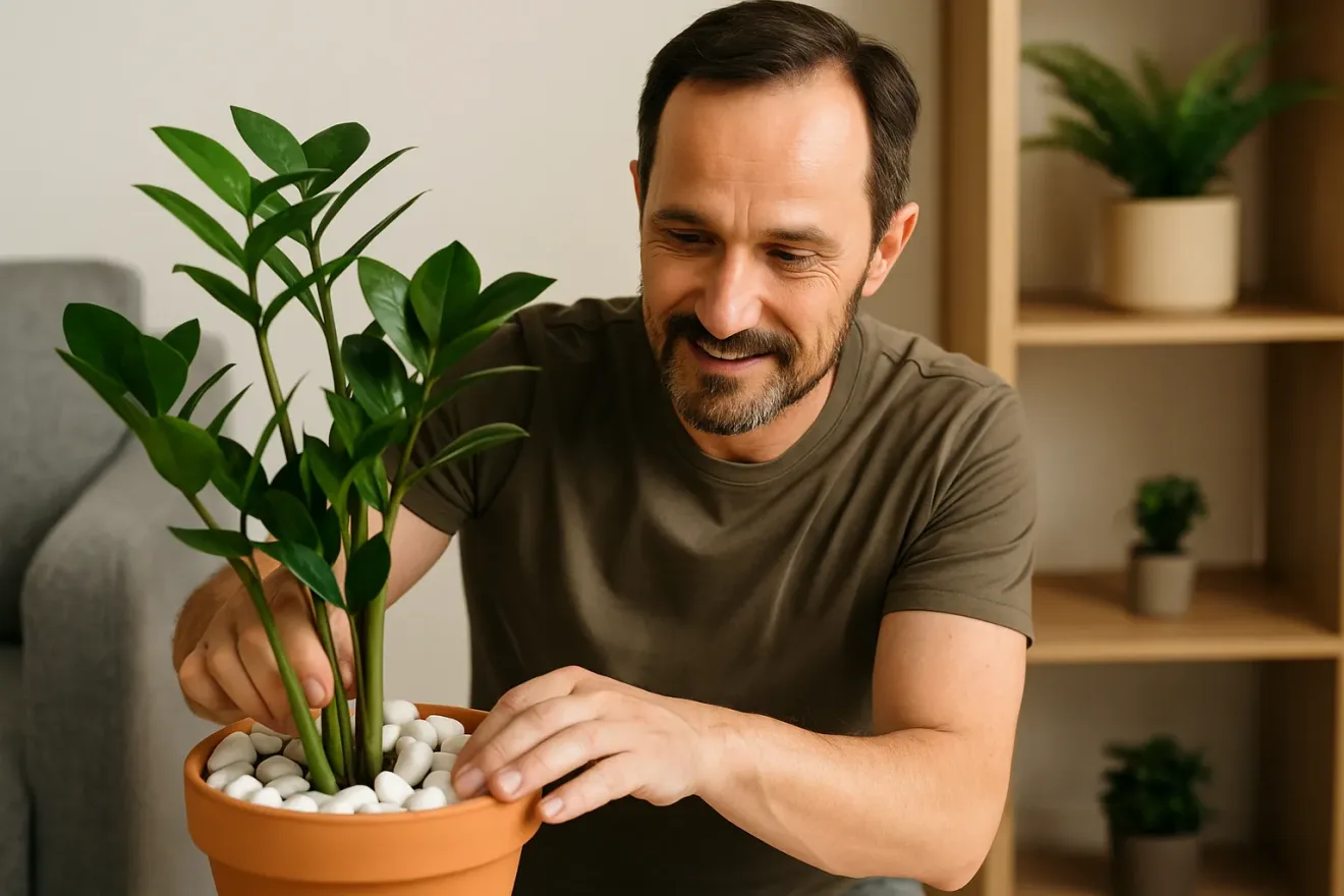 O jeito certo de usar pedras decorativas sem sufocar a planta O jeito certo de usar pedras decorativas sem sufocar a planta