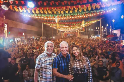 Patos: Abertura do "Esquenta São João" atrai grande público no Terreirinho do Forró