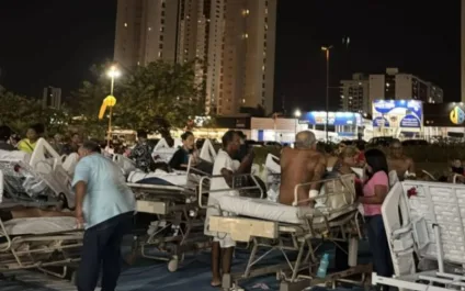 Incêndio atinge Hospital de Trauma de João Pessoa, forçando evacuação urgente de pacientes