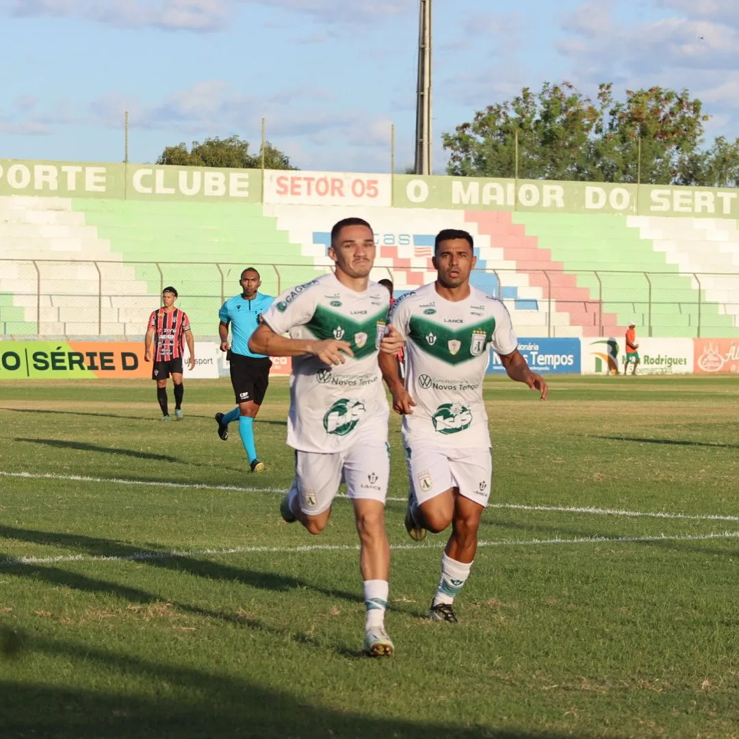 Sousa desperta na Série D: goleada de 4 a 0 e estreia vitoriosa de Francisco Diá Sousa desperta na Série D: goleada de 4 a 0 e estreia vitoriosa de Francisco Diá