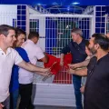 Efraim e Hugo, juntos no Sertão, inauguram escola em Desterro