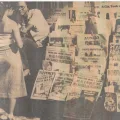 A foto é do jornal A União, agosto de 1980, em série de reportagens sobre ataques terroristas de extrema-direita a bancas de revistas