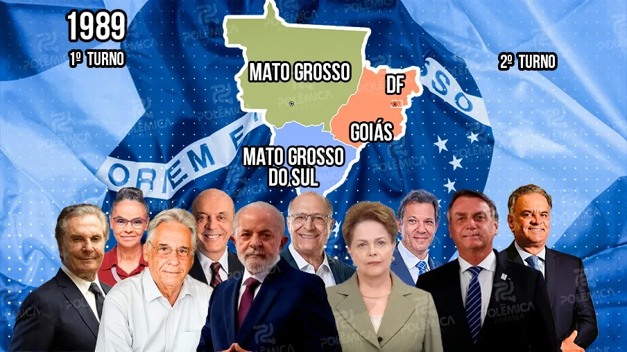 COMO VOTOU O BRASIL? Polêmica apresenta panorama das eleições presidenciais após a redemocratização - VEJA COMO FORAM OS RESULTADOS NO CENTRO-OESTE COMO VOTOU O BRASIL? Polêmica apresenta panorama das eleições presidenciais após a redemocratização - VEJA COMO FORAM OS RESULTADOS NO CENTRO-OESTE
