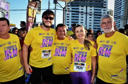 Bruno e Juliana participam da 7ª Corrida do Bem em Campina e ressaltam importância do evento: “Exercita o corpo e a solidariedade”