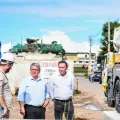 João Azevêdo acompanha içamento das vigas do viaduto do Bairro das Indústrias e destaca importância da obra para mobilidade urbana de João Pessoa